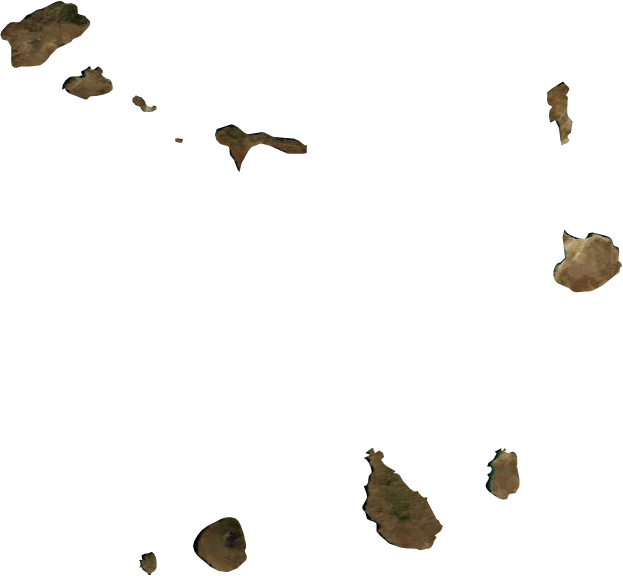 Cape Verde, January 2004: NASA imagery clipped to the regional boundary