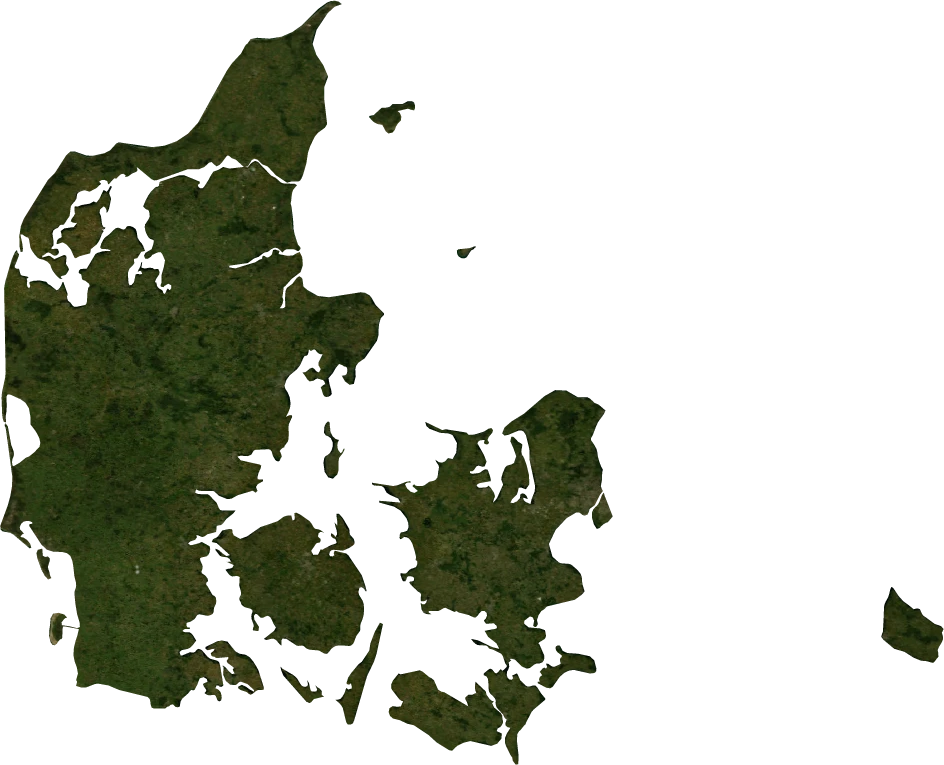 Denmark, July 2004: NASA imagery clipped to the regional boundary