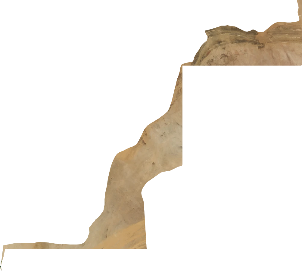 Western Sahara, January 2004: NASA imagery clipped to the regional boundary